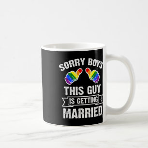 Junggesellen-Shirt-Party Lgbt Gay Pride Bräutigam Kaffeetasse