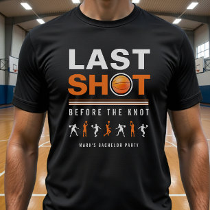 Junggesellenabschied Basketball Letzter Schuss Ora T-Shirt