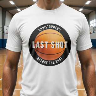 Junggesellenabschied Basketball Letzter Schuss vor T-Shirt