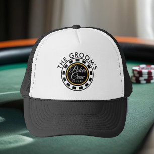 Junggesellenabschied Benutzerdefinierte Pokermanns Truckerkappe