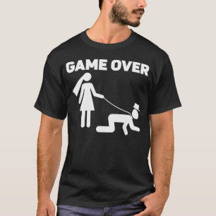 Junggesellenabschied Braut Bräutigam Lustiges Jung T-Shirt