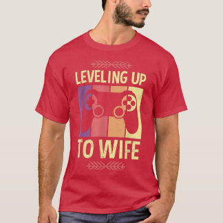 Junggesellenabschied Braut Hochzeit Ehefrau T-Shirt