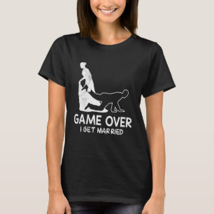 Junggesellenabschied Braut und Bräutigam Hochzeit T-Shirt