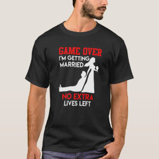 Junggesellenabschied Bräutigam Hochzeit Spiel vorb T-Shirt