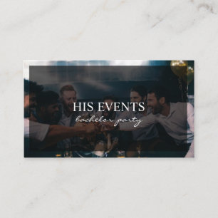 Junggesellenabschied Brautparty-Feier Visitenkarte