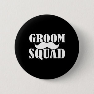 Junggesellenabschied Crew Bräutigam Hochzeit Bräut Button