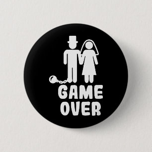 Junggesellenabschied Crew Groomer Hochzeit Bräutig Button