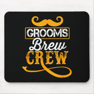 Junggesellenabschied Crew Groomer Hochzeit Bräutig Mousepad