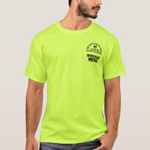 Junggesellenabschied Crew Name und Titel T-Shirt