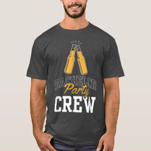 Junggesellenabschied Crew Team Braut Bräutigam  T-Shirt