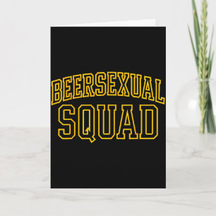 Junggesellenabschied-Design für die Bierrunde Karte
