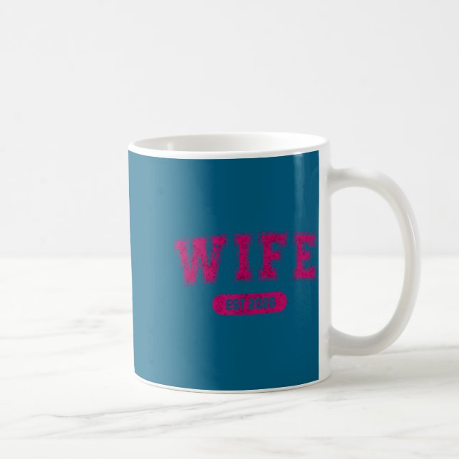 Junggesellenabschied Ehefrau und Ehemann seit 2026 Kaffeetasse (Rechts)
