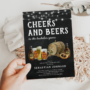 Junggesellenabschied Einladung "Prost & Bier"
