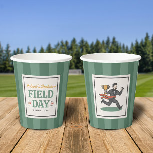 Junggesellenabschied Field Day Pappbecher