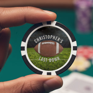 Junggesellenabschied Football Letzter Versuch Pokerchips