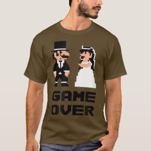 Junggesellenabschied Game Over, Comic über Braut u T-Shirt