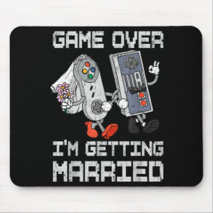 Junggesellenabschied: Game over, ich heirate Mousepad