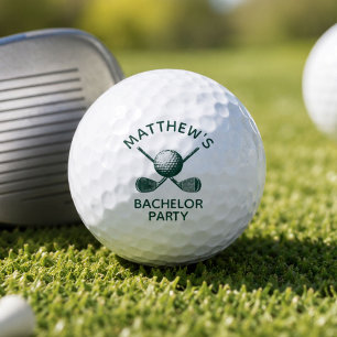 Junggesellenabschied Geschenke mit individuellem N Golfball