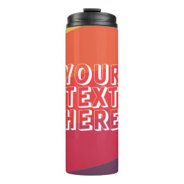 Junggesellenabschied Golf Vater Retro Sonnenunterg Thermosbecher