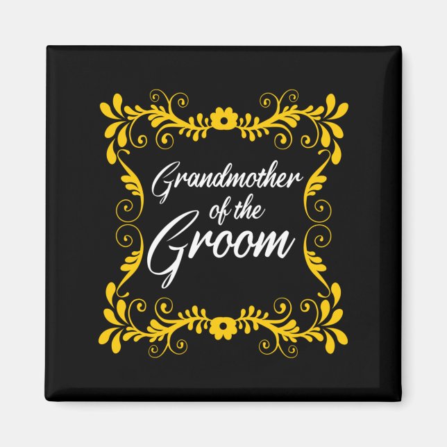 Junggesellenabschied Großmutter des Bräutigams Tea Magnet (Vorne)