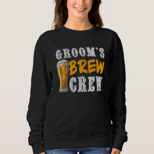 Junggesellenabschied Hochzeit des Bräutigams Braue Sweatshirt