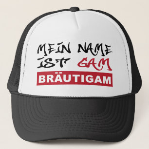 junggesellenabschied / hochzeit truckerkappe
