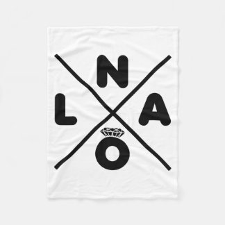 Junggesellenabschied in New Orleans Hochzeit Bräut Fleecedecke