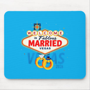 Junggesellenabschied in Vegas In Vegas geheiratet  Mousepad