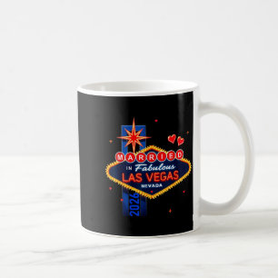 Junggesellenabschied in Vegas In Vegas geheiratete Kaffeetasse