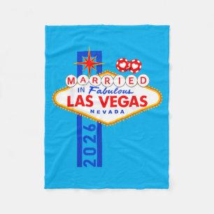 Junggesellenabschied in Vegas In Vegas verheiratet Fleecedecke