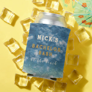 Junggesellenabschied   Junggesellenparty am Strand Dosenkühler