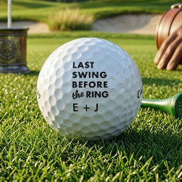 Junggesellenabschied Letzter Tanz vor dem Traualta Golfball