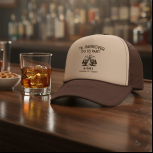 Junggesellenabschied Lustig bis der Kater uns sche Truckerkappe