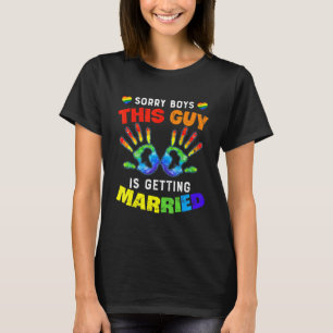 Junggesellenabschied Männer LGBT Schwule Pride Brä T-Shirt