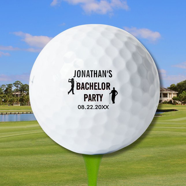 Junggesellenabschied Name Datum Golfball (Von Creator hochgeladen)