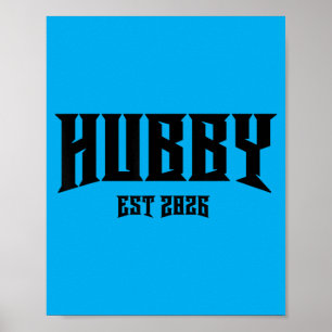 Junggesellenabschied Nge Rock Ehemann Est 2026 Poster