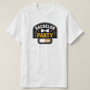 Junggesellenabschied On – Modernes Unisex T‑Shirt T-Shirt