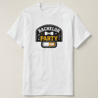 Junggesellenabschied On – Modernes Unisex T‑Shirt T-Shirt