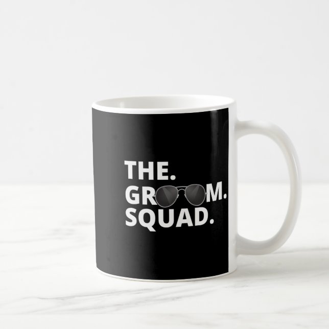 Junggesellenabschied-Performance des Bräutigam-Tea Kaffeetasse (Rechts)