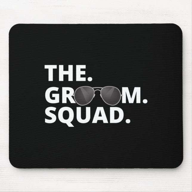 Junggesellenabschied-Performance des Bräutigam-Tea Mousepad (Vorne)