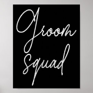 Junggesellenabschied-Shirts für Männer  Poster