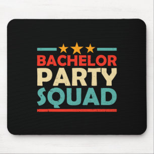 Junggesellenabschied Squad Team Braut Bräutigam 1  Mousepad