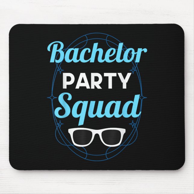 Junggesellenabschied Squad Team Braut Bräutigam _2 Mousepad (Vorne)