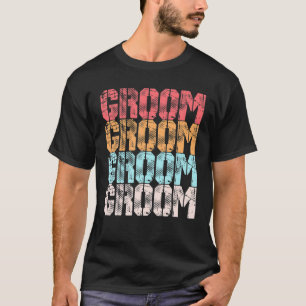 Junggesellenabschied süß retro Verlobung Hochzeit T-Shirt