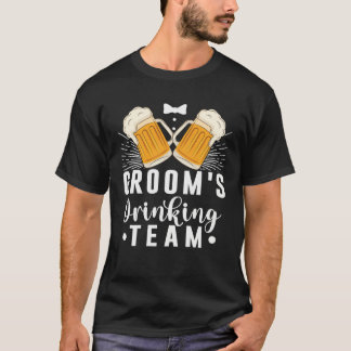 Junggesellenabschied Trinkteam Hochzeit T-Shirt