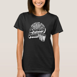Junggesellenabschied Trinkteam Männer passende Gru T-Shirt