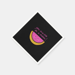 Junggesellenabschied Tuxedo Krawatte schwarze Papi Serviette