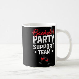 Junggesellenabschied Unterstützungsteam Bräutigam  Kaffeetasse
