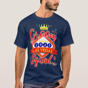 Junggesellenabschied Vegas Gruppe in Vegas verheir T-Shirt