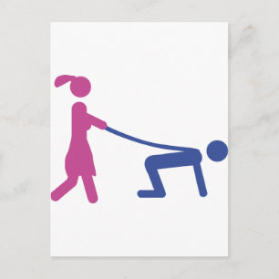 Junggesellenparty-Symbol Einladungspostkarte